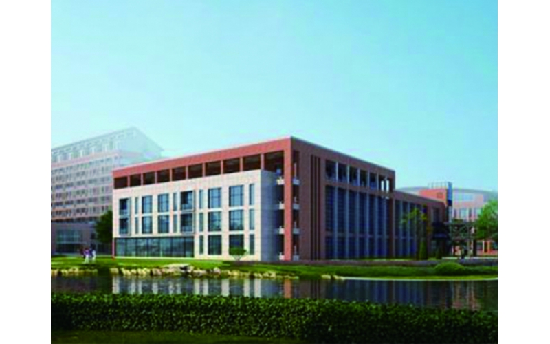 工业学校餐厅外观效果图